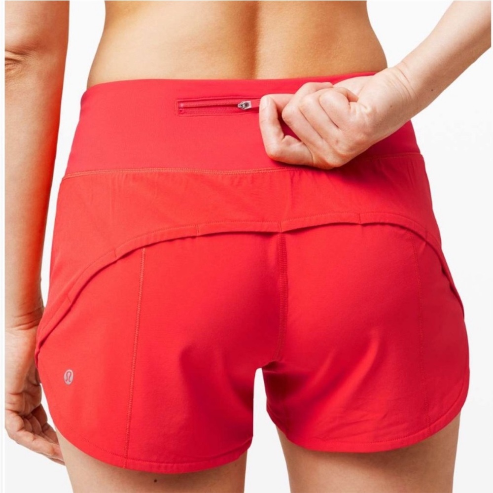 NWT Lululemon Speed Up MR Short 4” Lined
